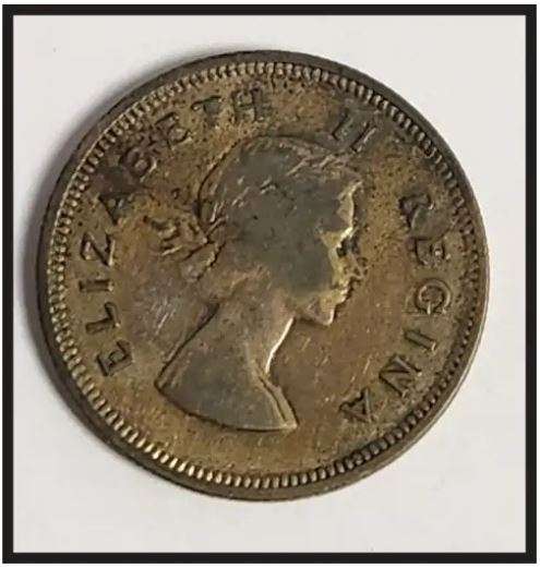 1955 2 SHILLINGS