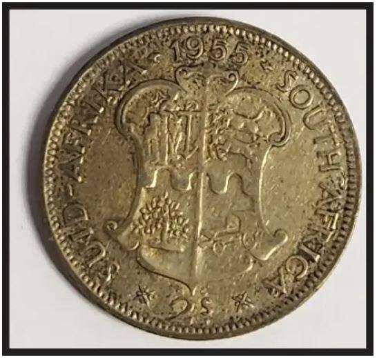 1955 2 SHILLINGS