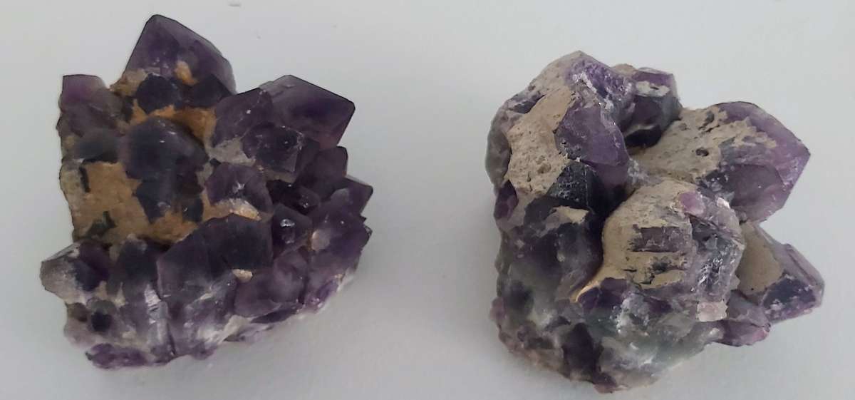 Pair of Deep Purple Amethyst