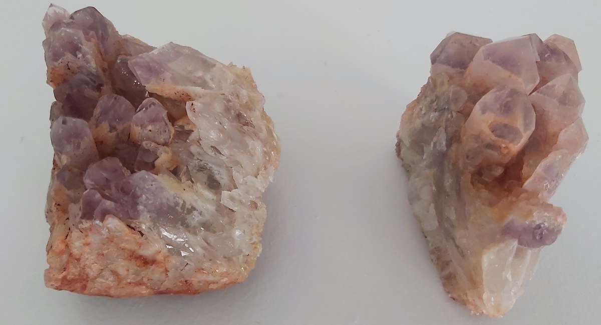 Pair of interesting Amethyst