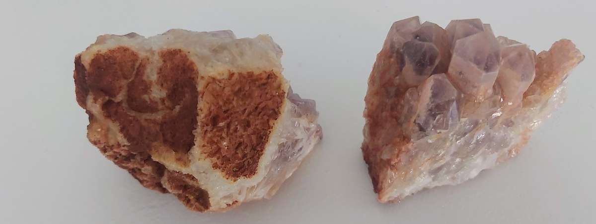 Pair of interesting Amethyst