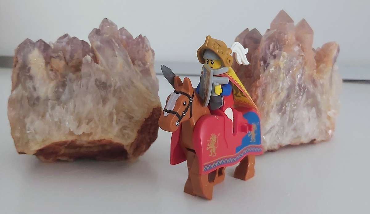 Pair of interesting Amethyst