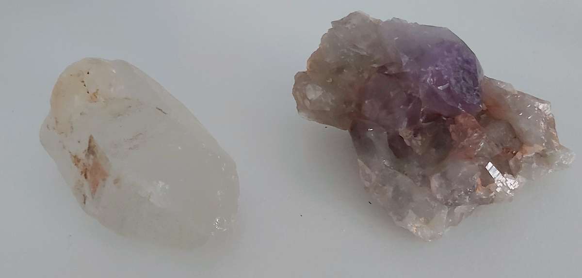 Quartz, Amethyt Quartz pair