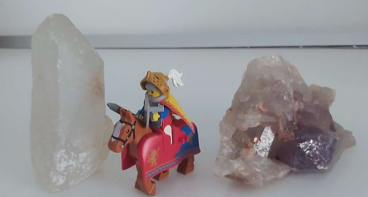 Quartz, Amethyt Quartz pair