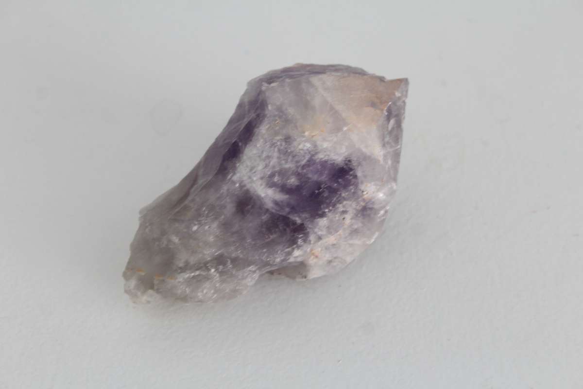 Amethyst - Light Purple.  Approx 10 x 7 x 7