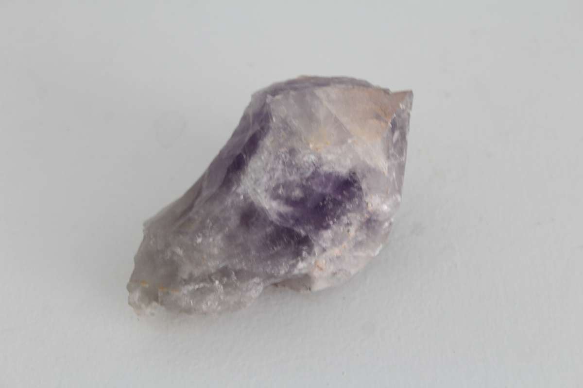 Amethyst - Light Purple.  Approx 10 x 7 x 7