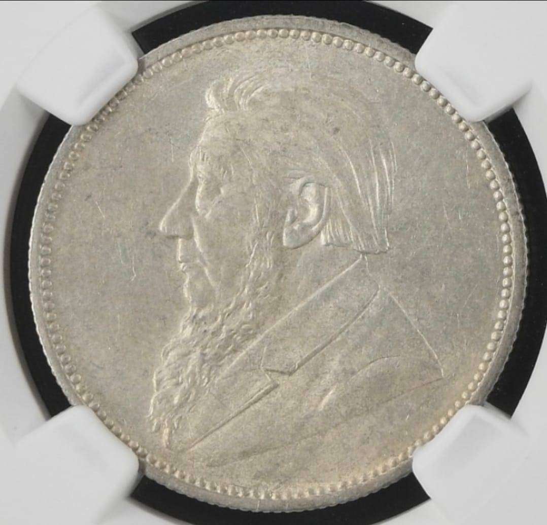 1897 2 SHILLINGS NGC GRADED MS63