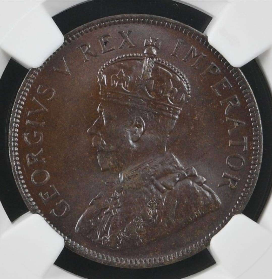 1924 BROWN PENNY NGC GRADED MS64+ (2ND FINEST)