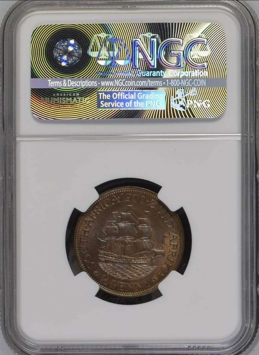 1930 HALFPENNY NGC NS64BN