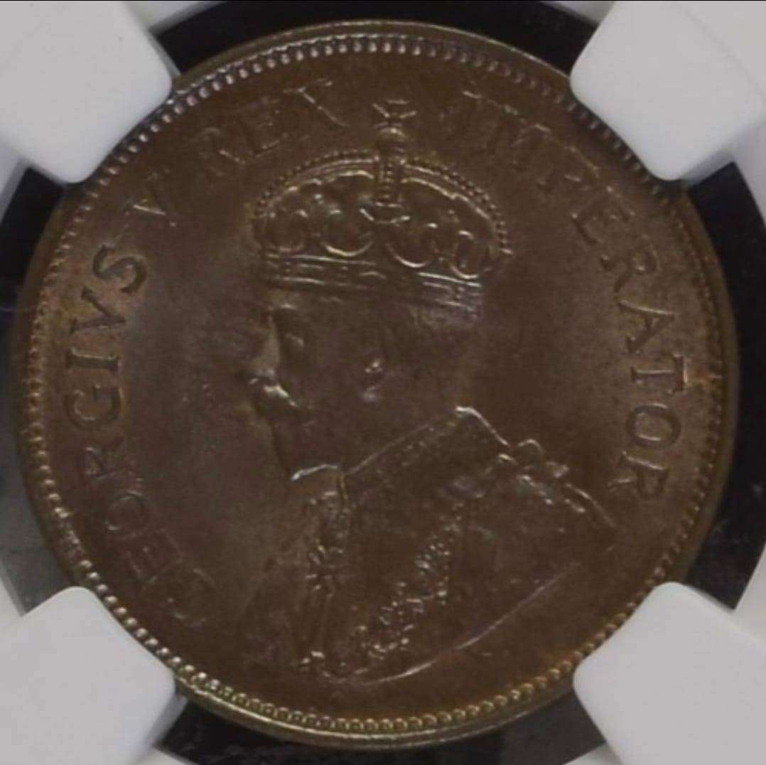 1930 HALFPENNY NGC NS64BN