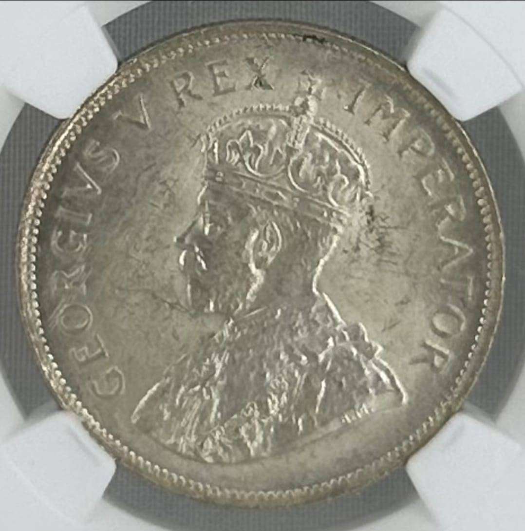 1932 HALFCROWN NGC MS64