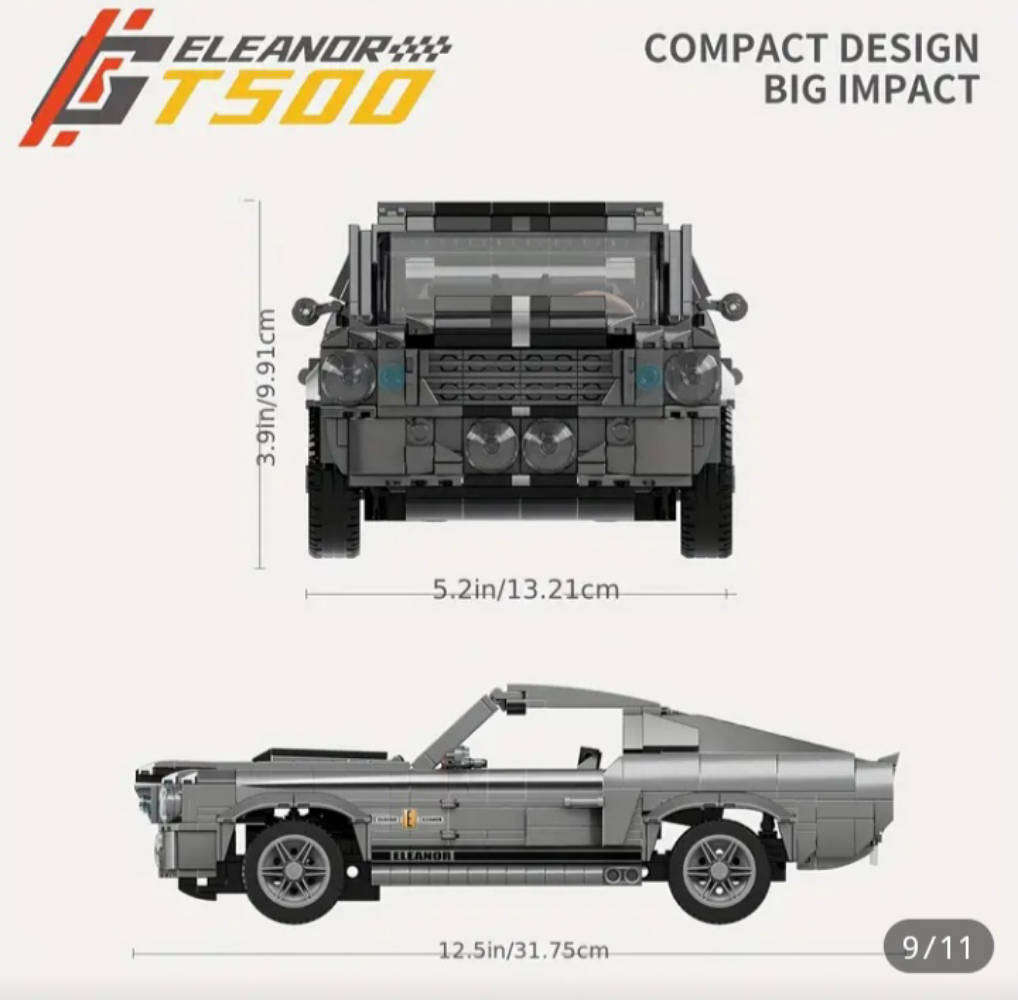 Muscle Car Building Blocks