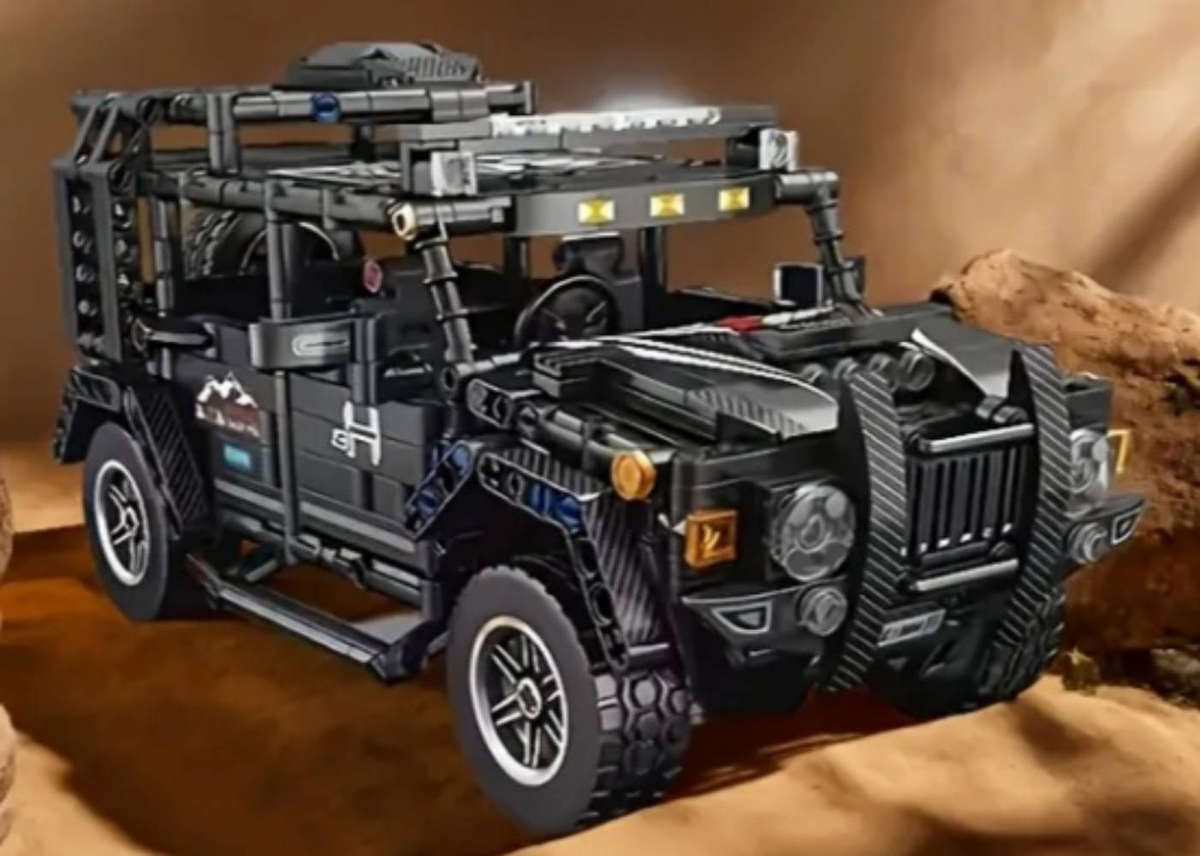 Land Rover Lego Blocks