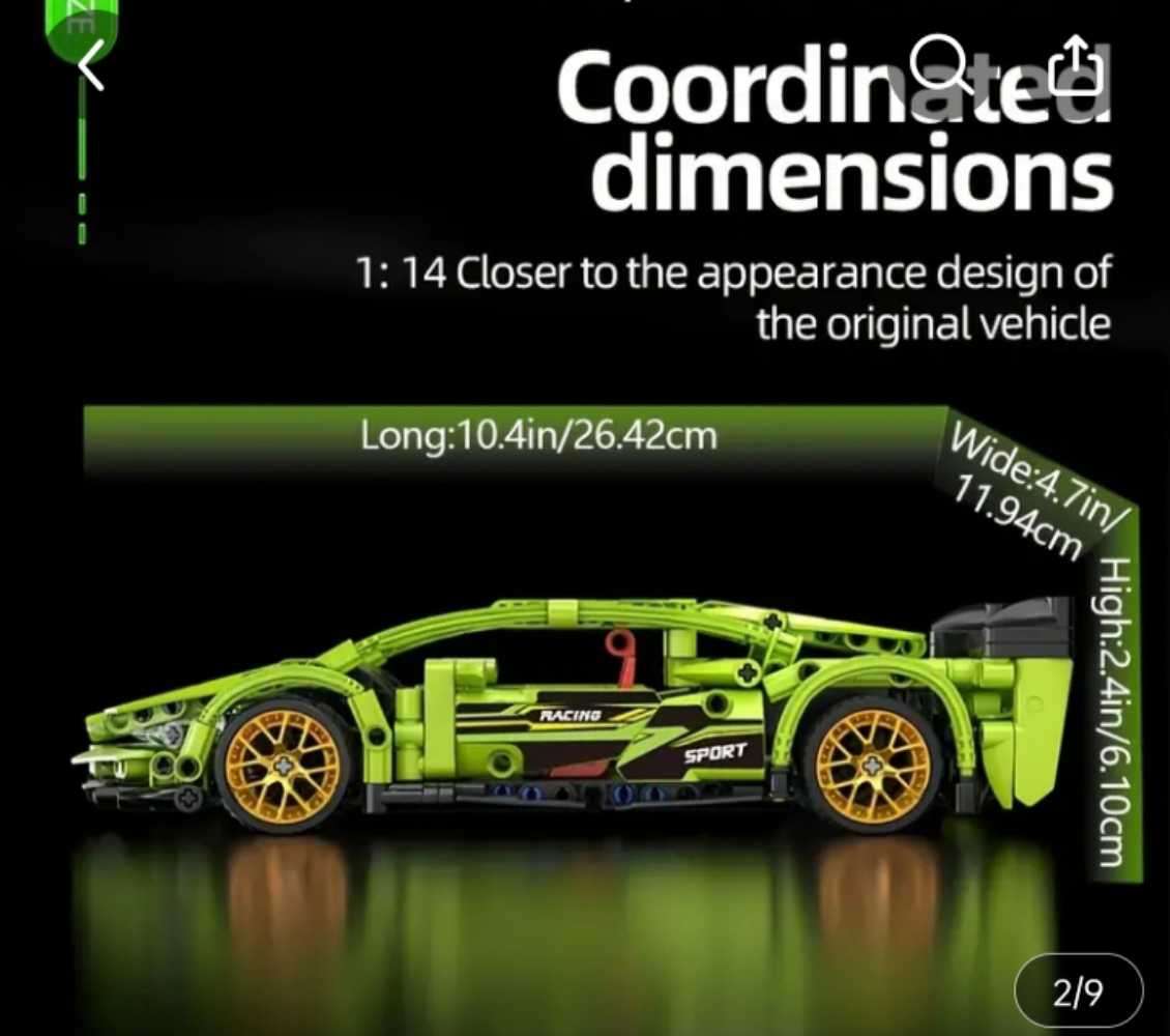 Building Blocks Car Kit