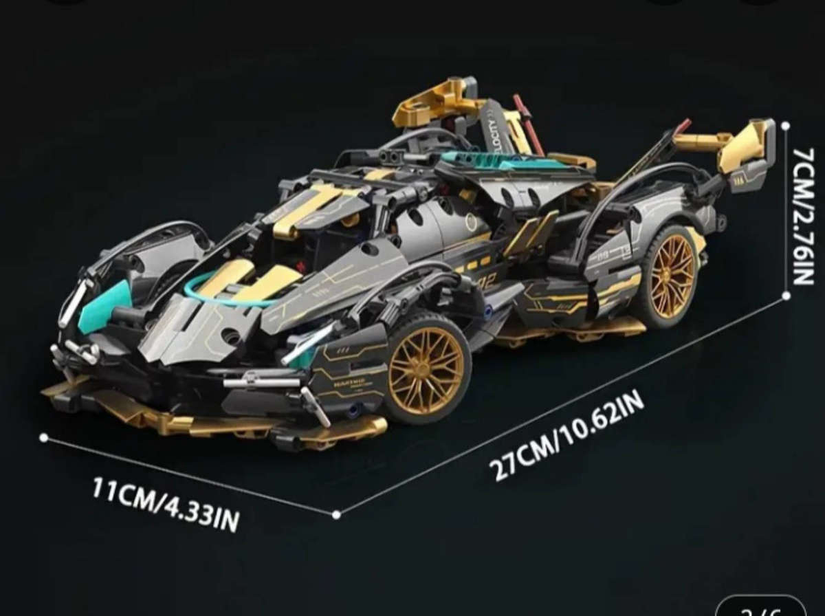 Sport Car Building Blocks