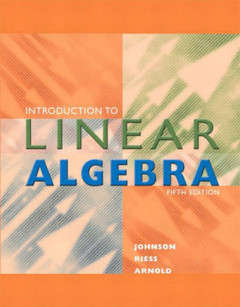 INTRODUCTION TO LINEAR ALGEBRA - 5th ed