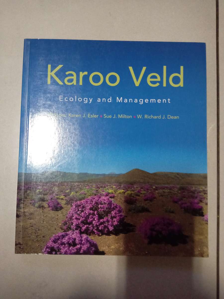 Karoo veld ecology and management by Karen Esler