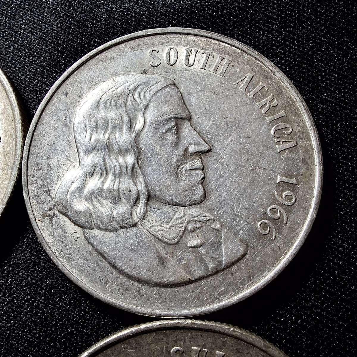 4 x 1966 uncirculated Silver R1 Coins