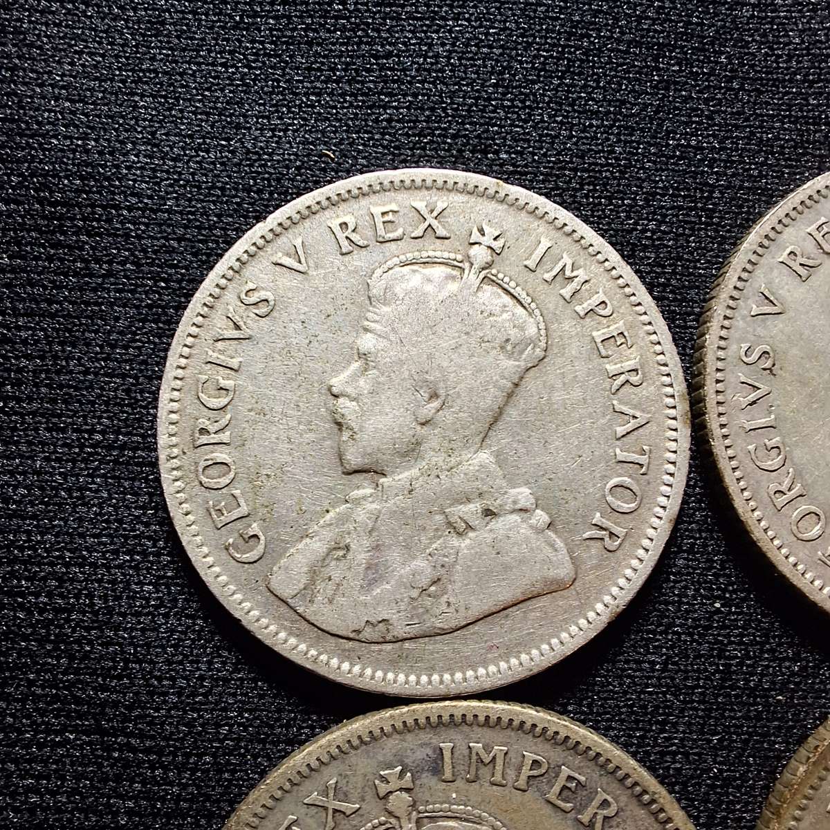 1932 - 1937 South Africa  1 Shilling Coins