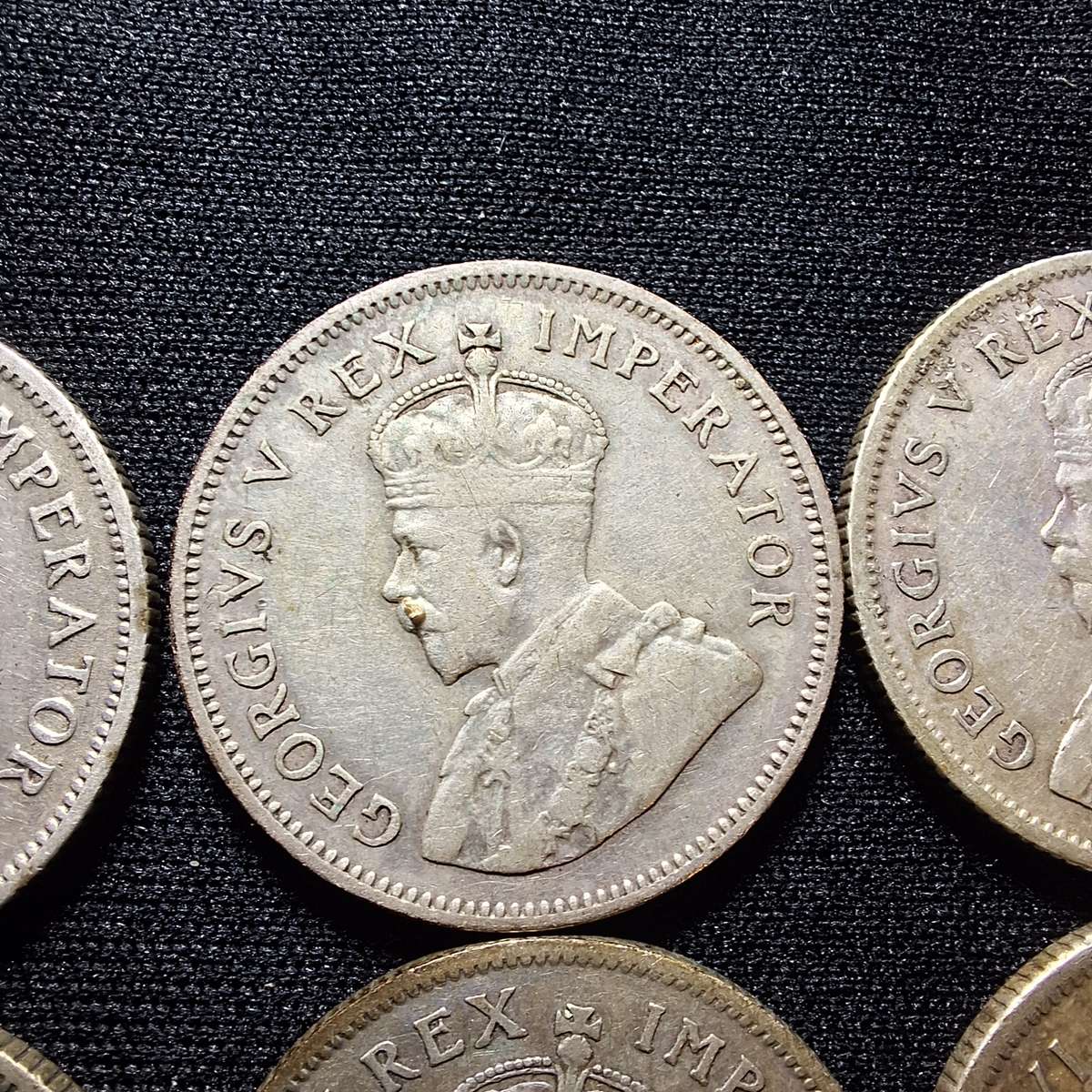1932 - 1937 South Africa  1 Shilling Coins