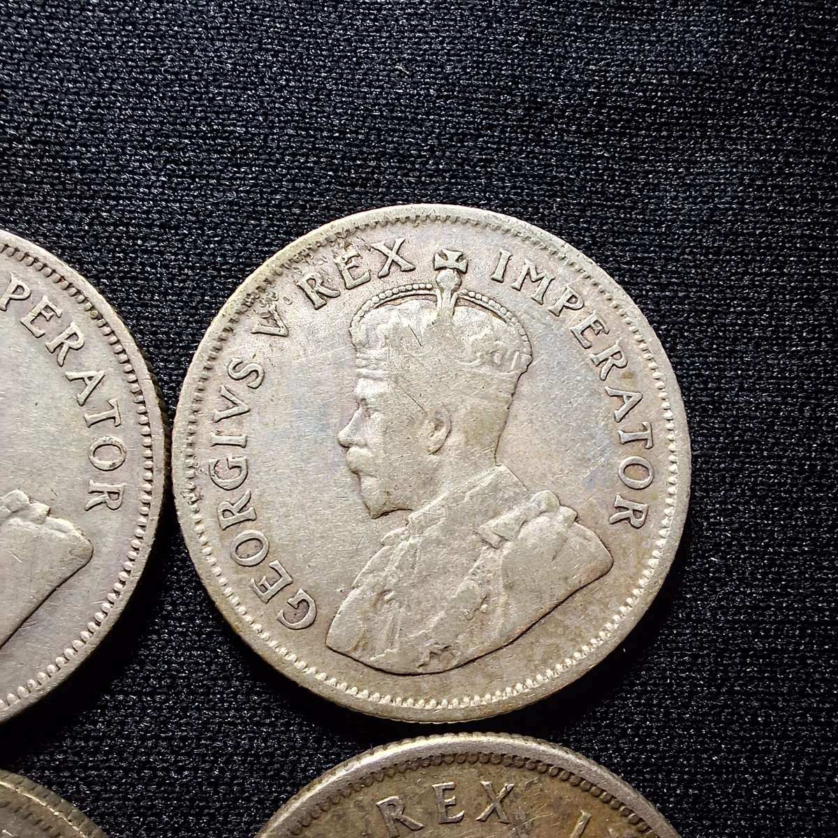 1932 - 1937 South Africa  1 Shilling Coins