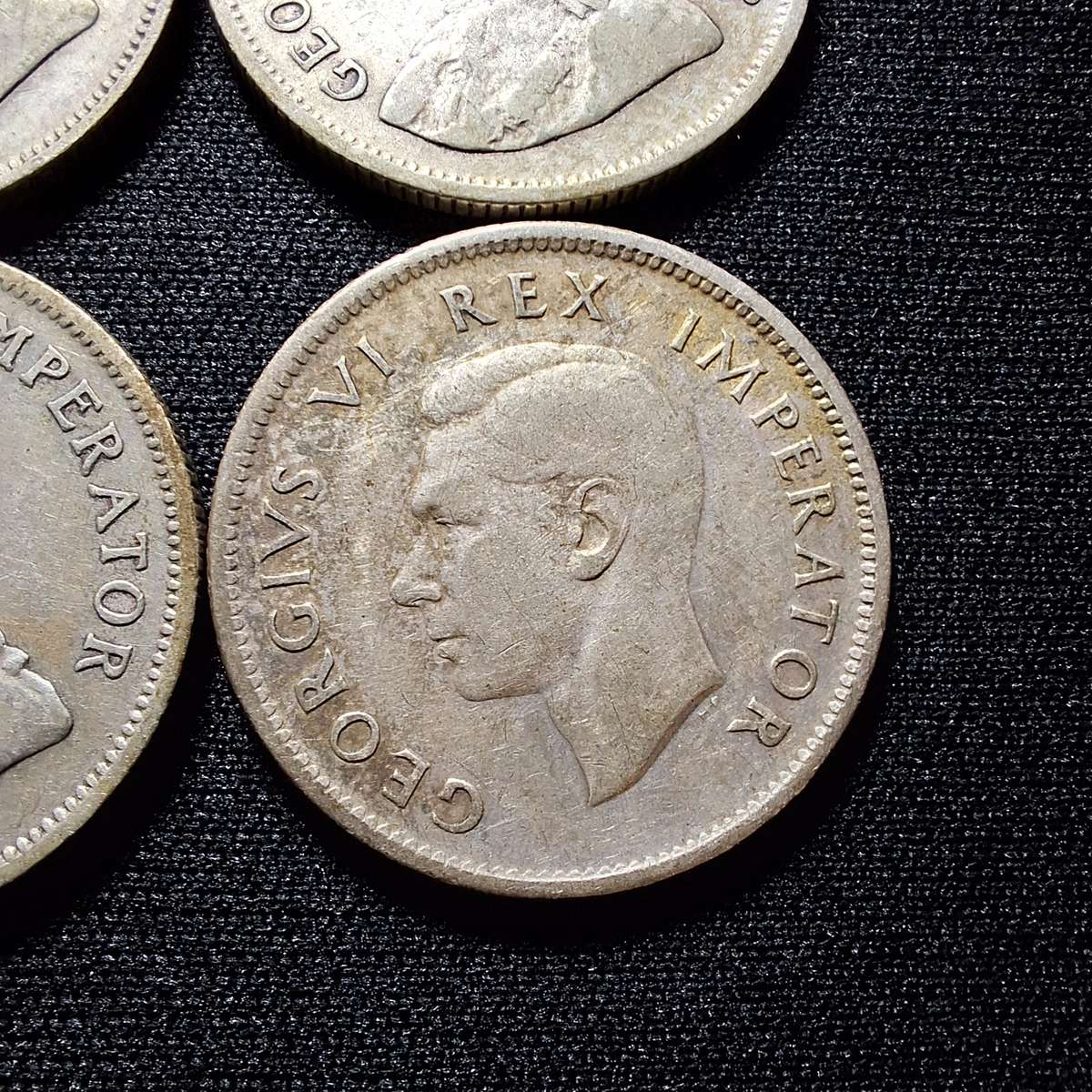 1932 - 1937 South Africa  1 Shilling Coins