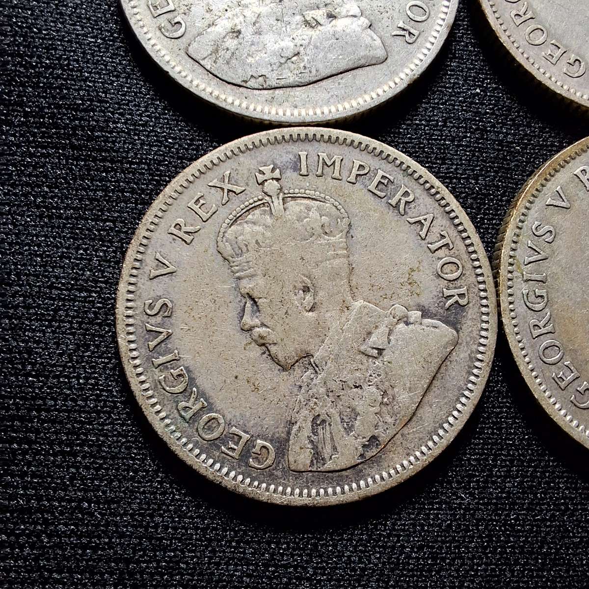 1932 - 1937 South Africa  1 Shilling Coins