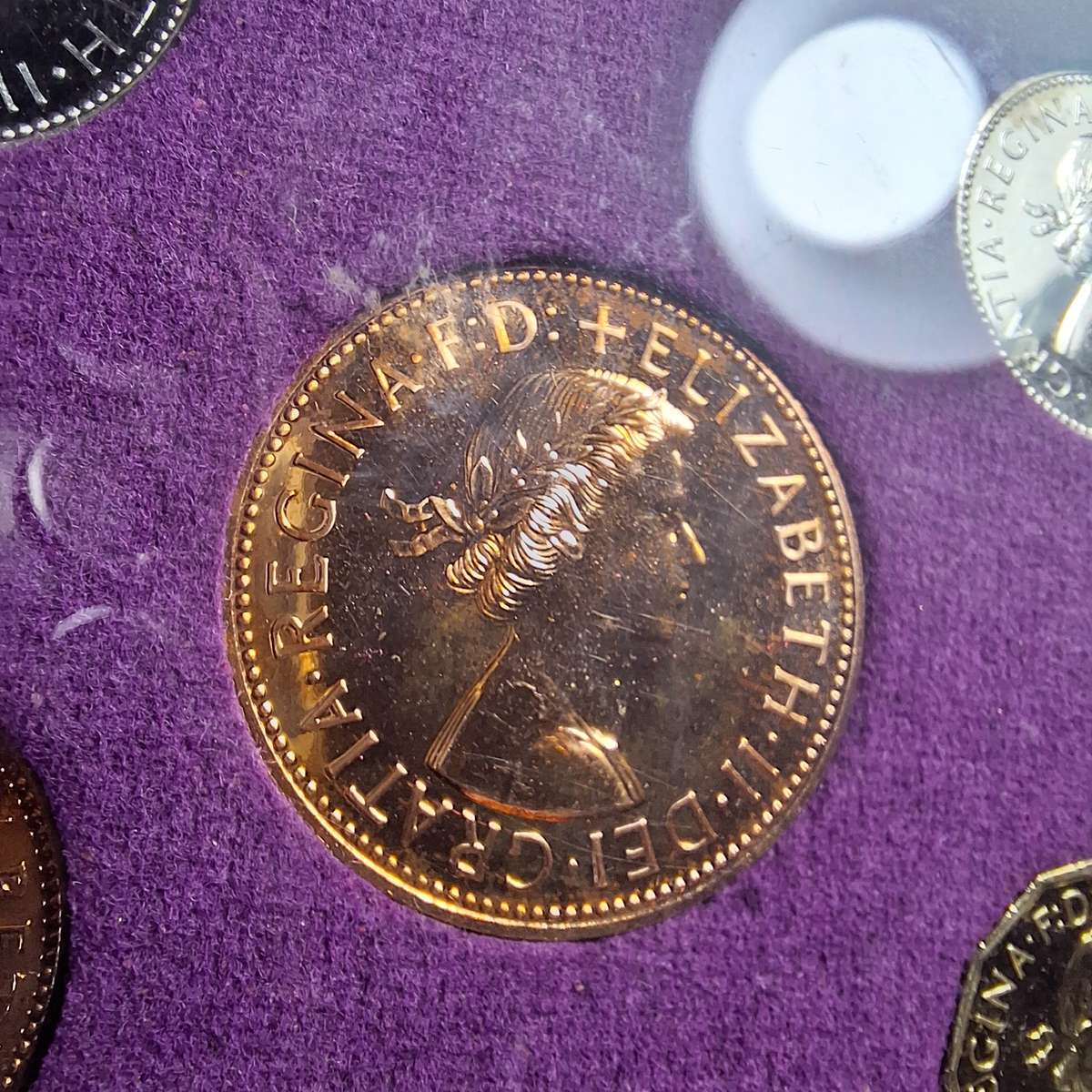 1970 Coinage of Great Britain & Northern Island in sealed capsule