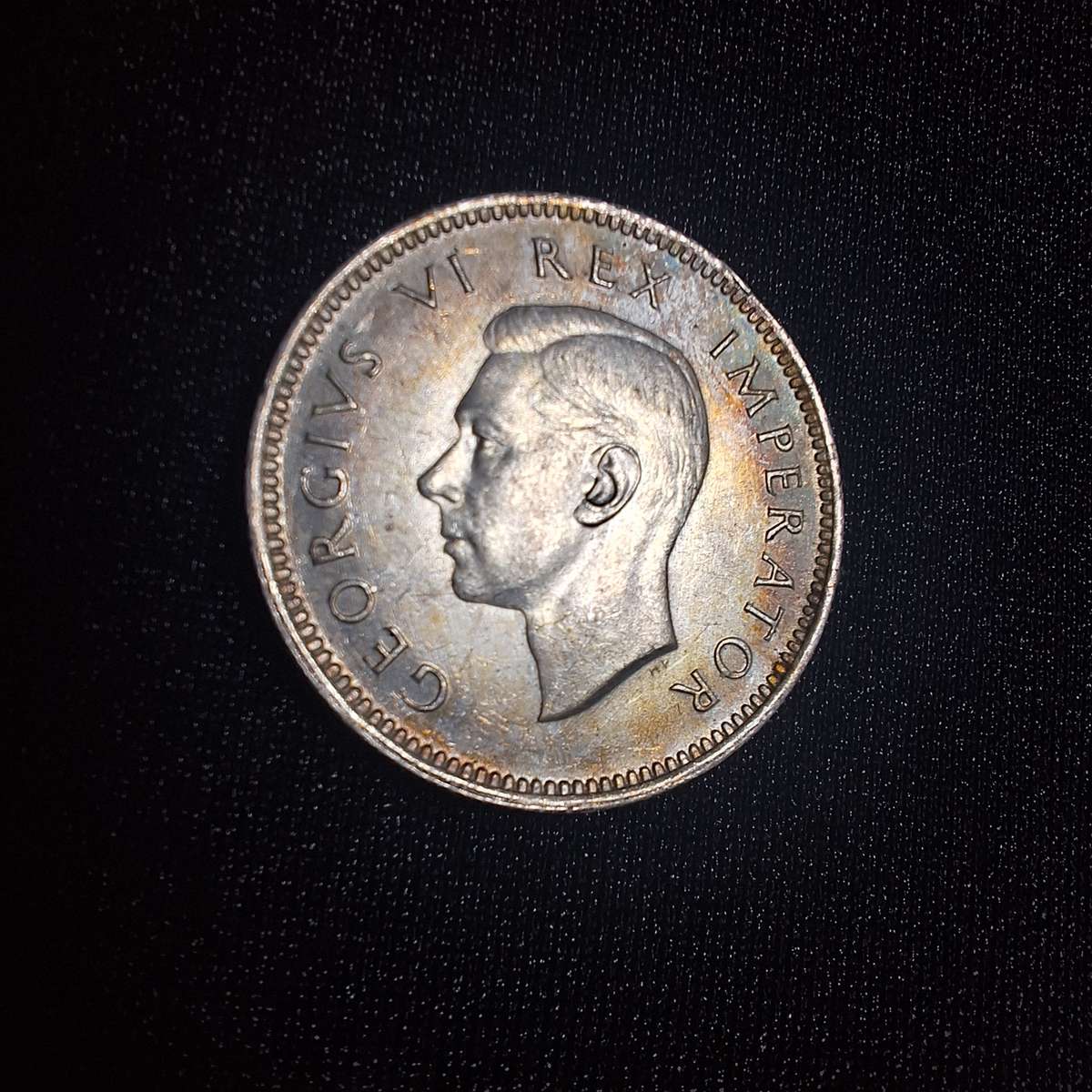 1946 6d (Sixpence) Silver South Africa Coin - High Grade