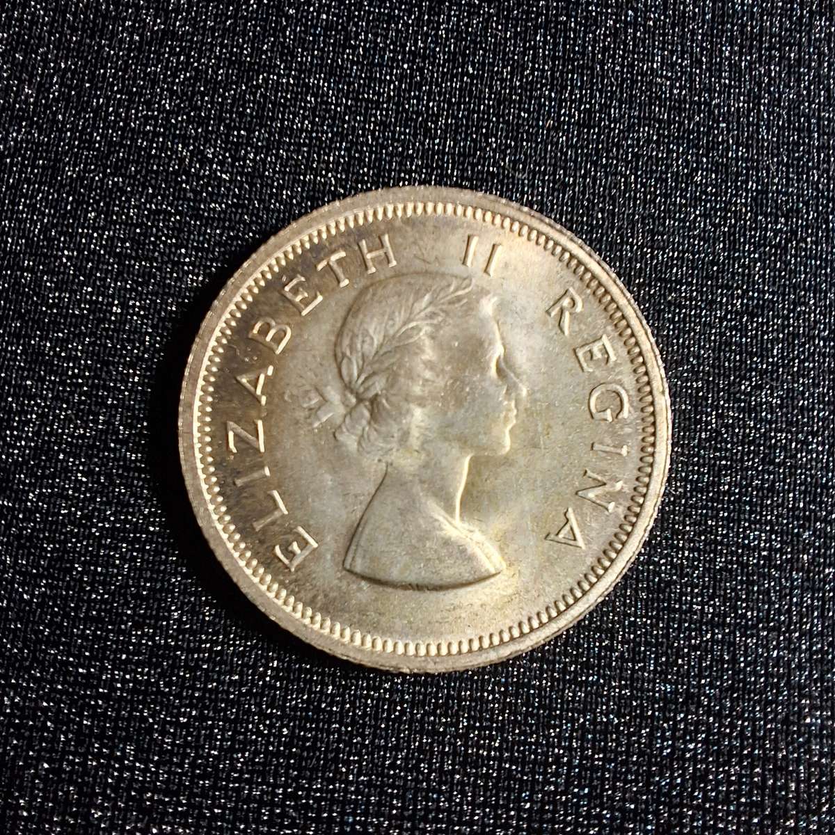 1954 6D Sixpence Silver South Africa Coin