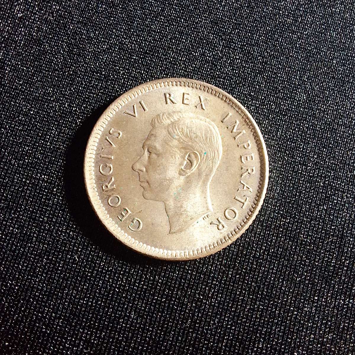 1938 PL 6D Sixpence Silver South Africa Coin