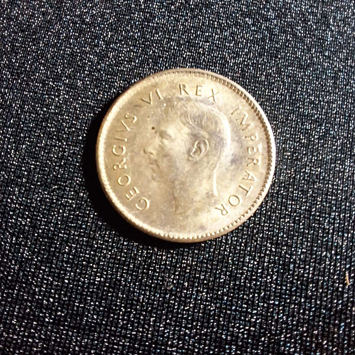 1938 3D Threepence Silver South Africa Coin