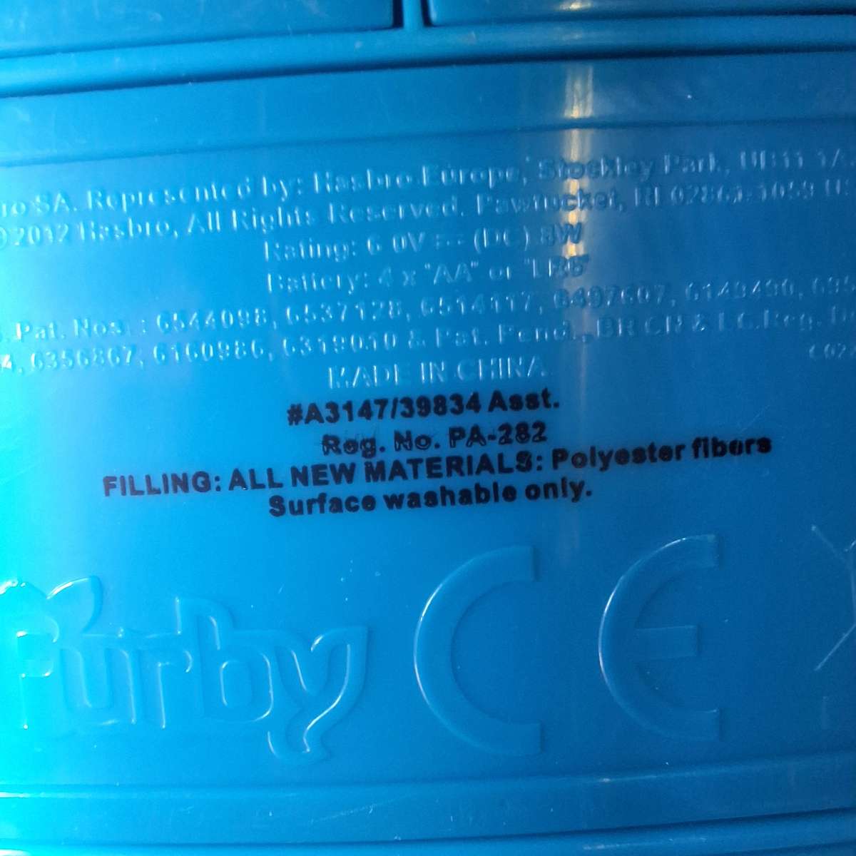 2012 Furby Boom Blue and Pink Fully working in Good Condition