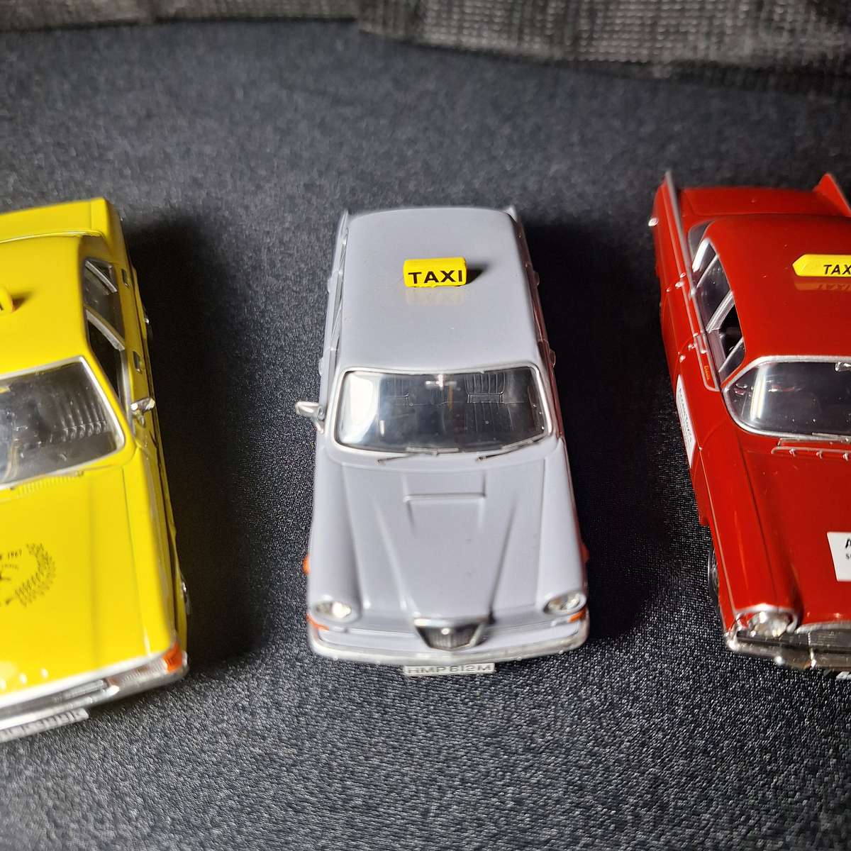 6 x Vanguards Taxi Diecast Model Car Collection