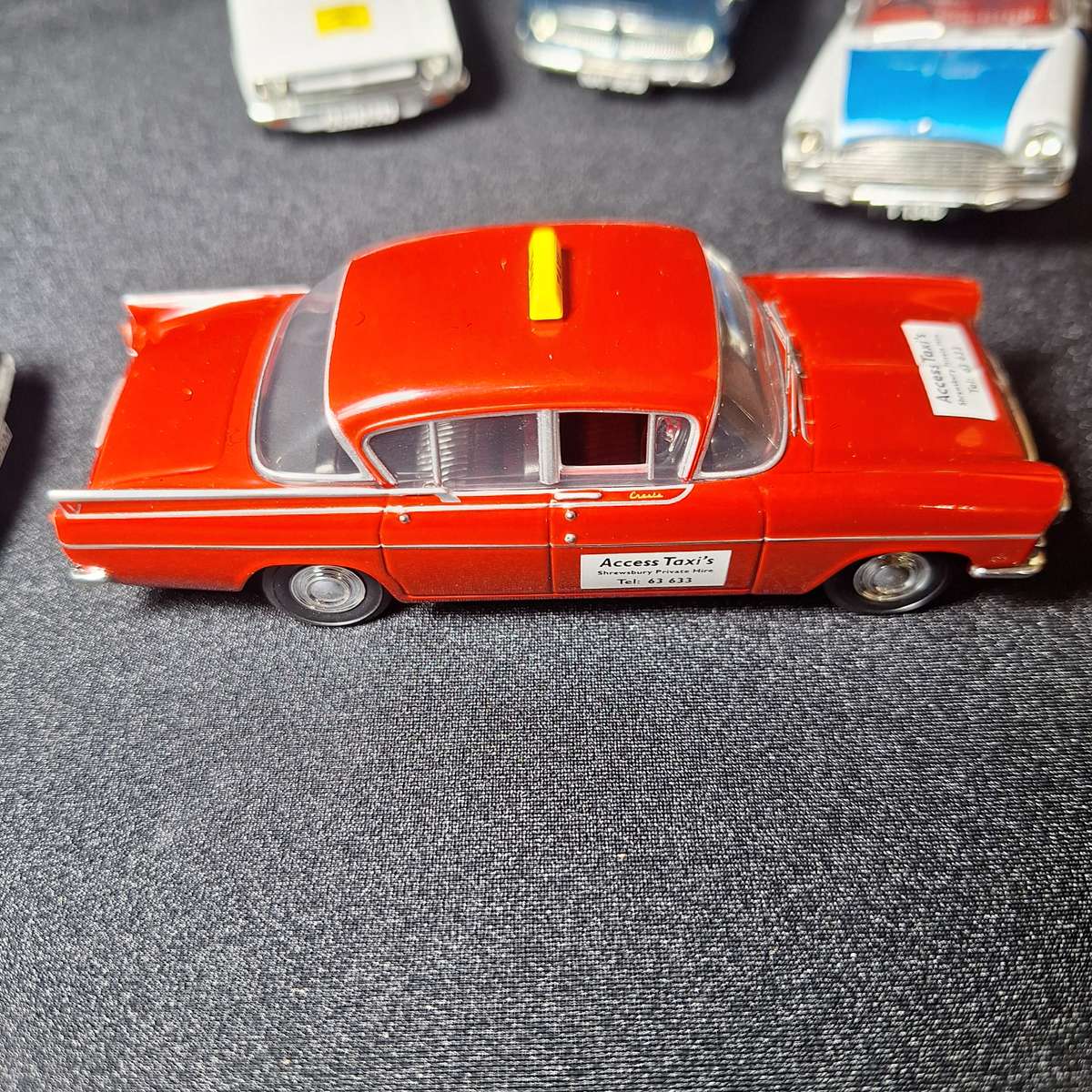 6 x Vanguards Taxi Diecast Model Car Collection