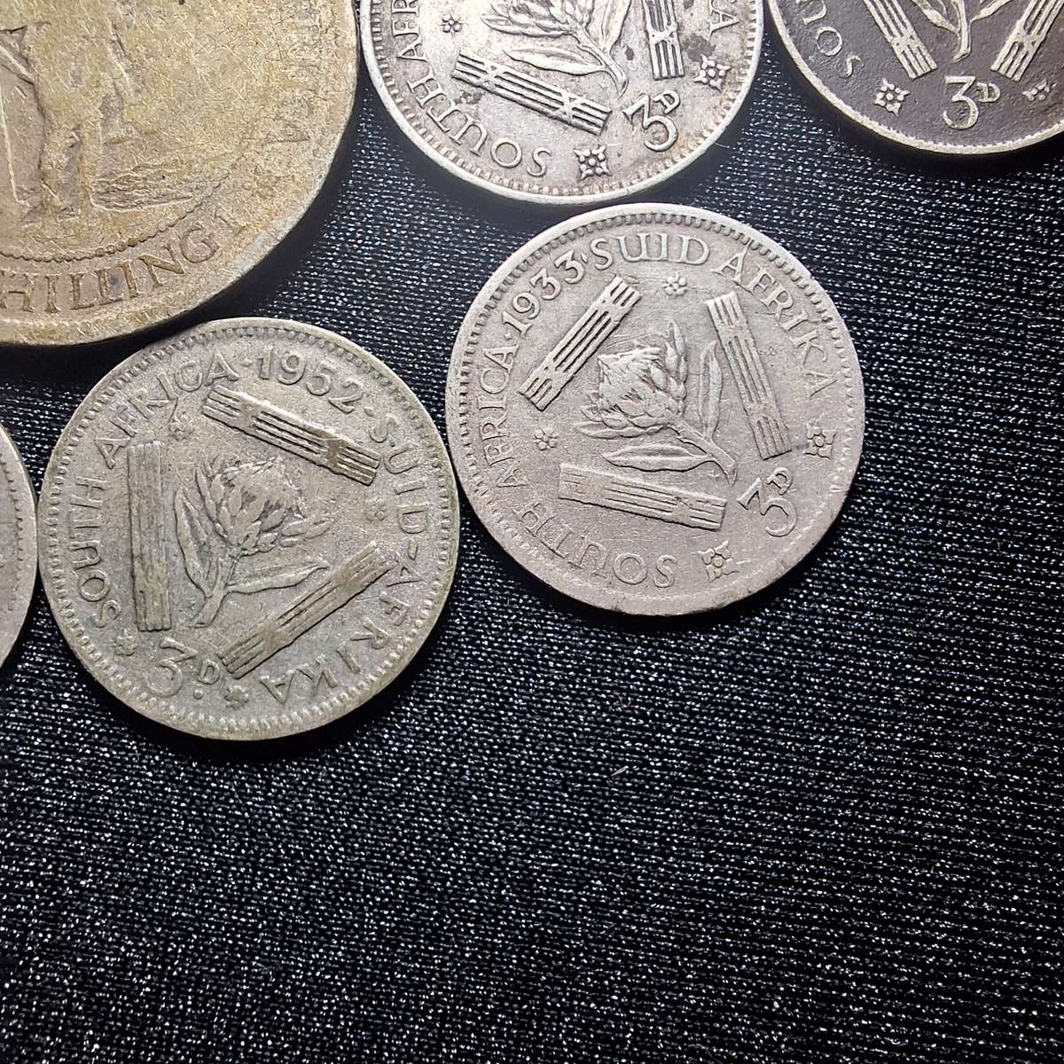 24 Grams of various SA 80% Silver coins