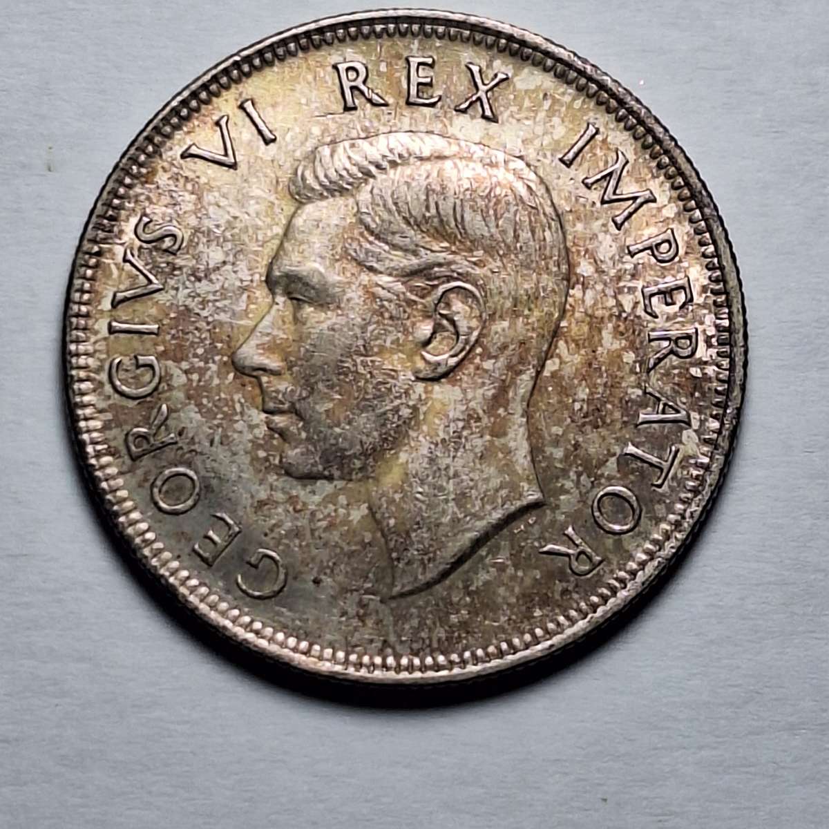 1940 2 1/2 Shillings South Africa Coin