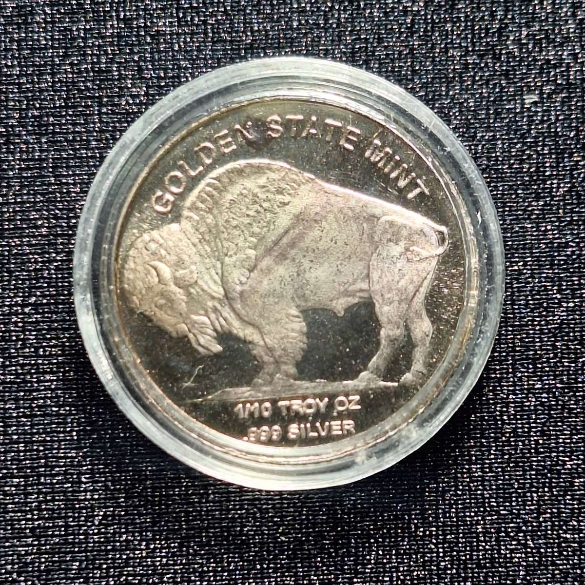 2 x USA 1/10 Ounce Silver Golden State Mint Coins