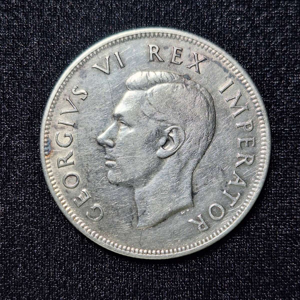 1939 2.5 Shillings Silver South Africa Coin