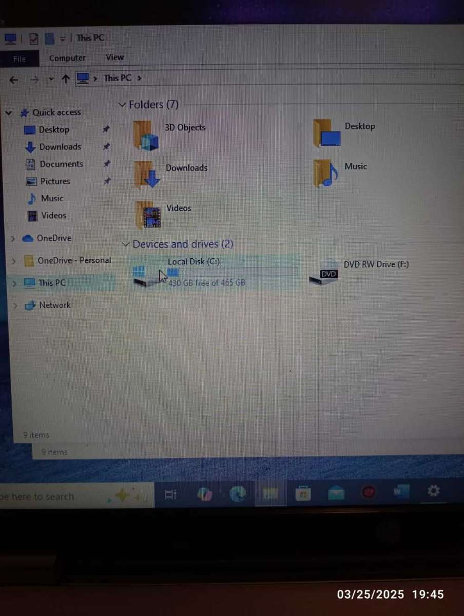 HP ProBook Laptop Core i3, 500 GB HDD