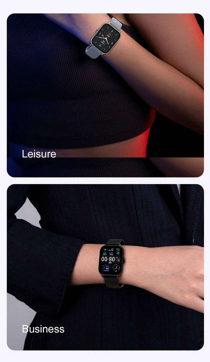 COLMI P28 Plus Smartwatch 1.9 HD Screen Bluetooth Calling IP68 Waterproof Smart Watch