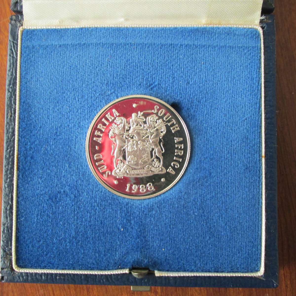 1988 PROOF SILVER RAND - GROOT TREK COMMEMORATIVE