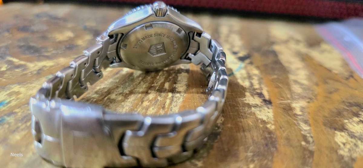 TAG HEUER LINK BEAUTIFUL PERFECT WORKING CONDITION strap shortened 16cm