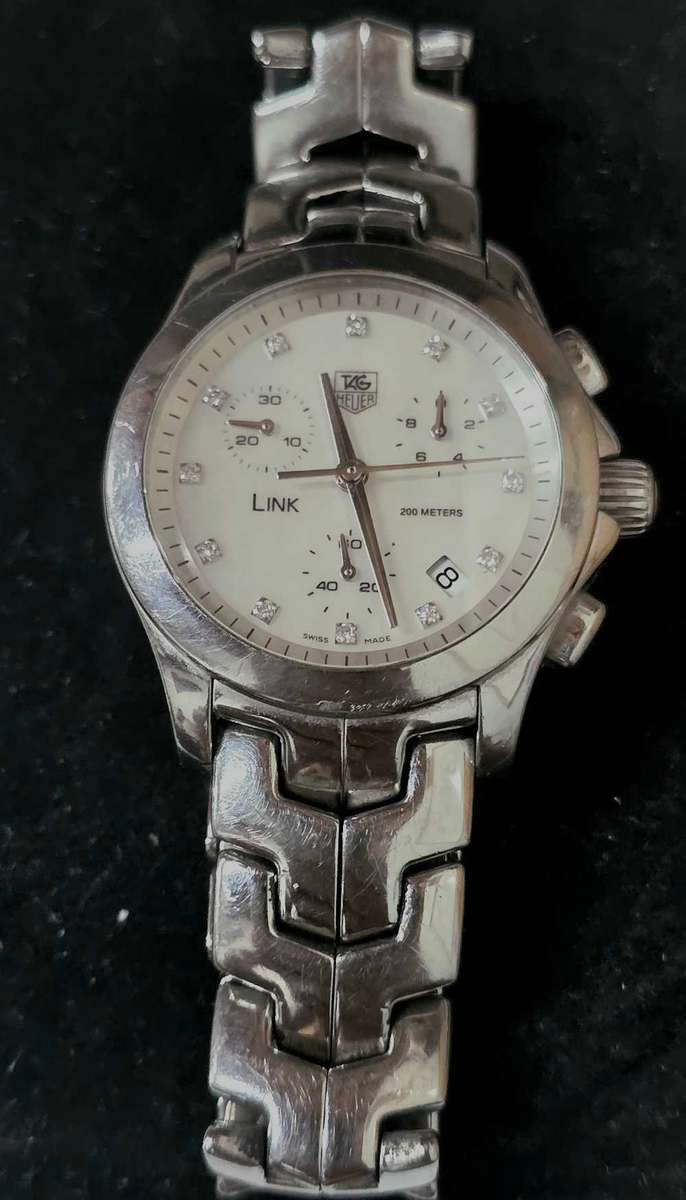 Tag Heuer Link Diamond Ladies 200m Watch