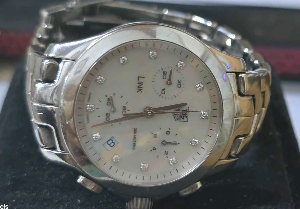 Tag Heuer Link Diamond Ladies 200m Watch