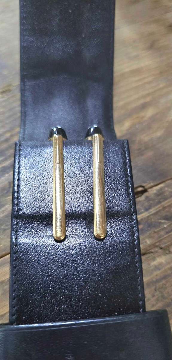 Mont Blanc Meisterstruck Classique Ballpoint Pen & Pencil Set With Leather Case