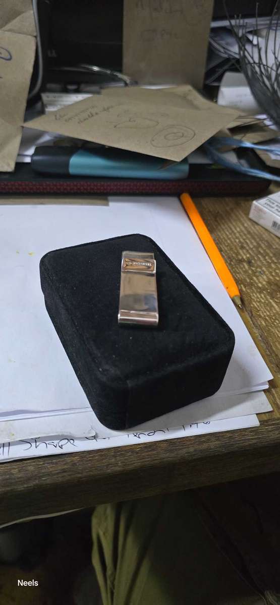 Tiffany sterling silver money clip - rare and valuable collectors dream