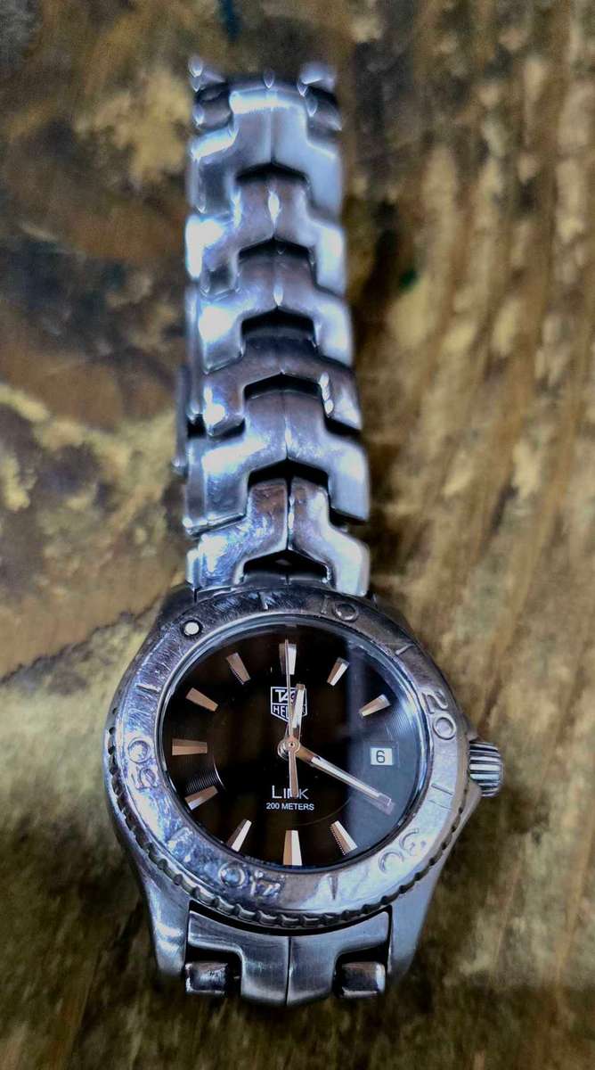 TAG HEUER LINK BEAUTIFUL PERFECT WORKING CONDITION strap shortened 16cm