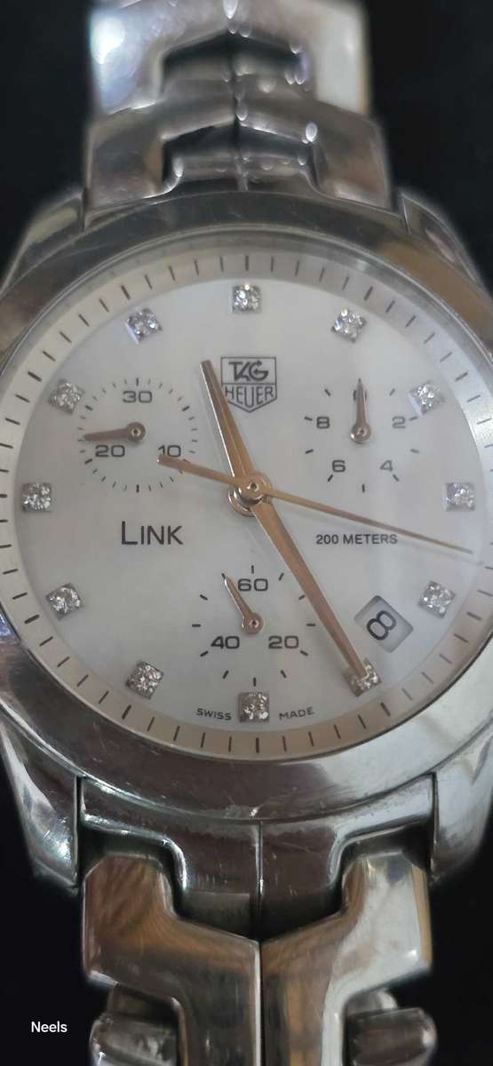 Tag Heuer Link Diamond Ladies 200m Watch