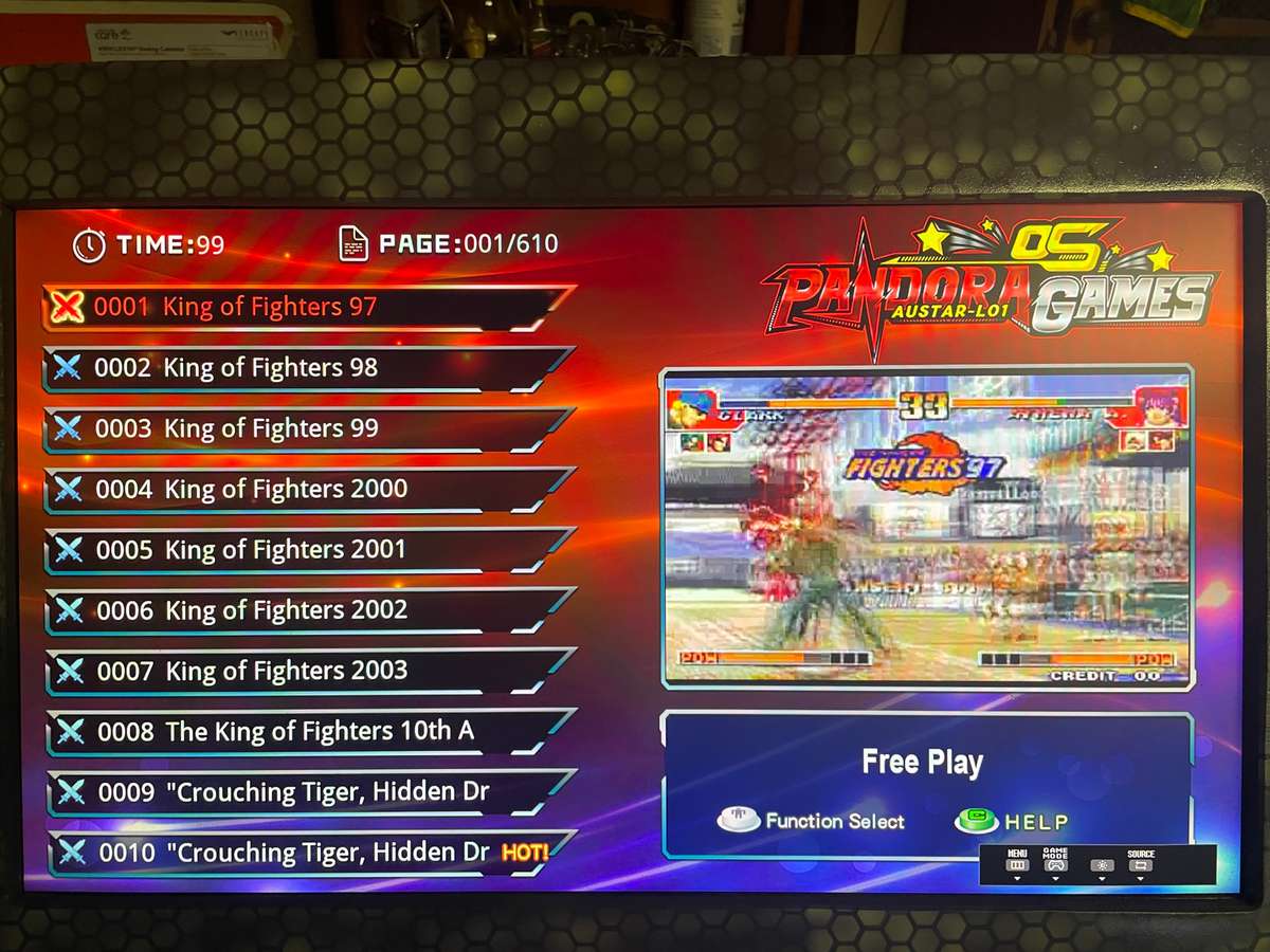 Retro gaming console